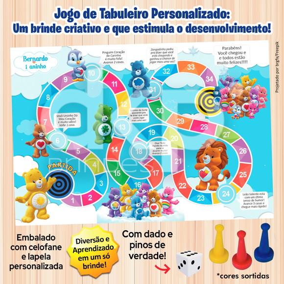 Jogo de Tabuleiro Personalizado Ursinhos Carinhosos