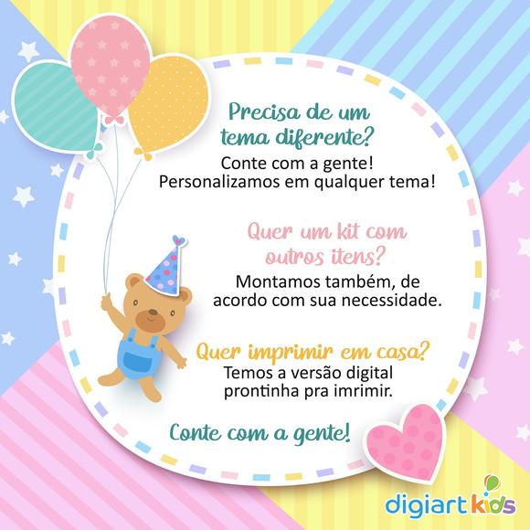 Kit Decoração Dia dos Namorados Olivia e Popeye