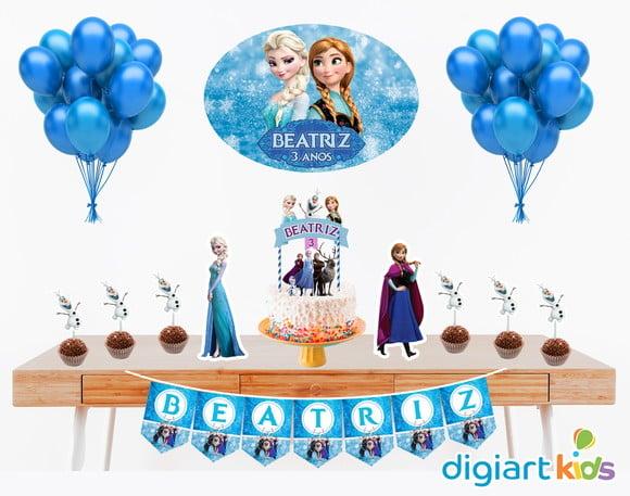 Kit Festa Nº2 Decoração Frozen