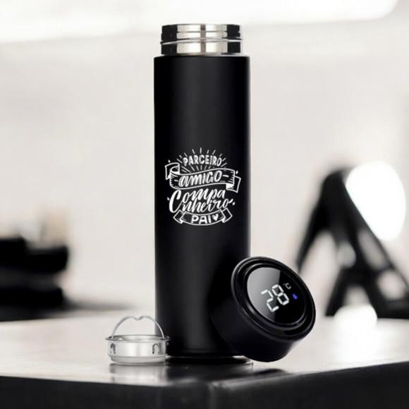 Pedido Personalizado - Copo+ Garrafa Térmica Dia dos Pais