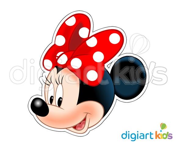 Placa com Recorte - Minnie