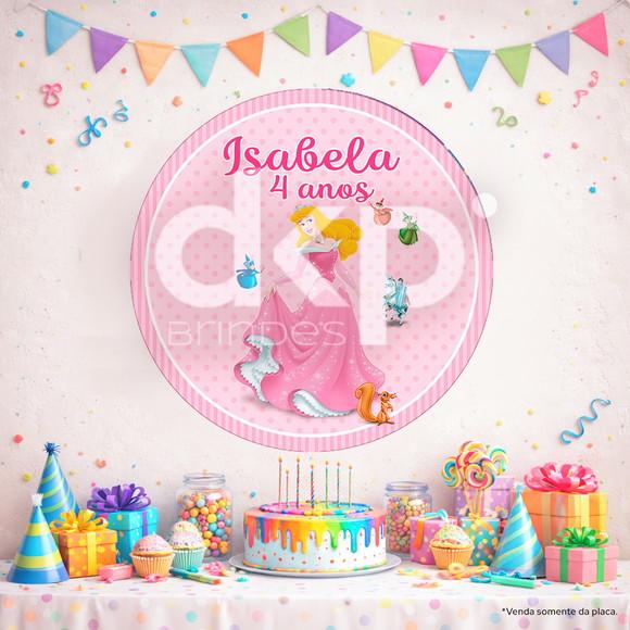 Placa Painel para Decoração Bela Adormecida