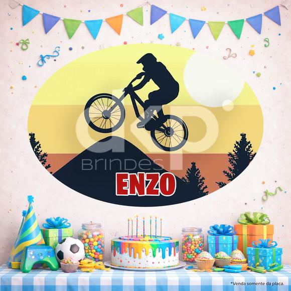 Placa Painel para Decoração Bmx