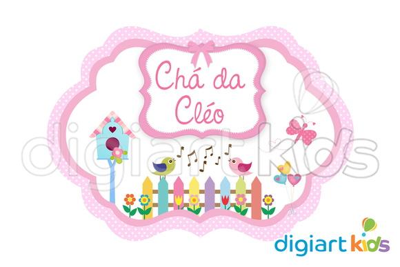 Placa Painel para Decoração Festa Passarinho