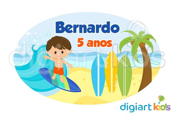 Placa Painel para Decoração Festa Praia e Surf