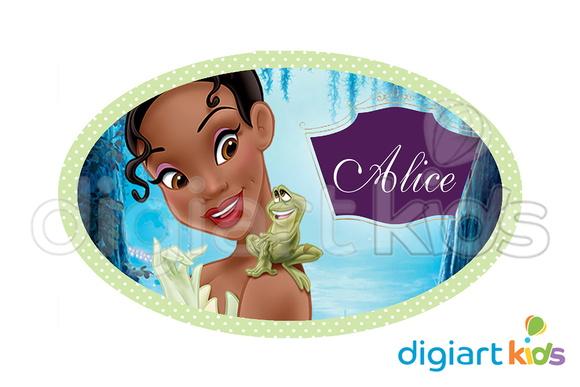 Placa Painel para Decoração Festa Princesa e o Sapo