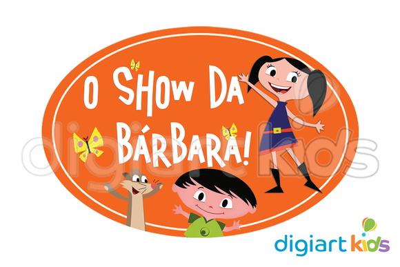 Placa Painel para Decoração Festa Show da Luna