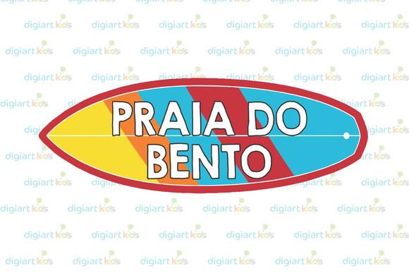 Placa Painel para Decoração Festa Surf