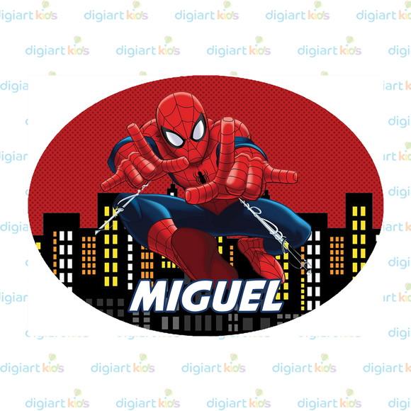 Placa Painel para Decoração Homem Aranha