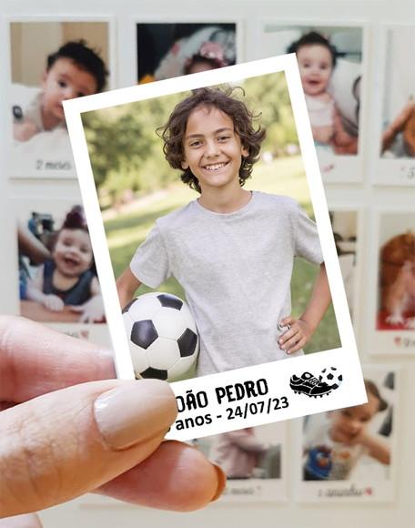 Polaroid Imã de Geladeira 9x6cm Futebol