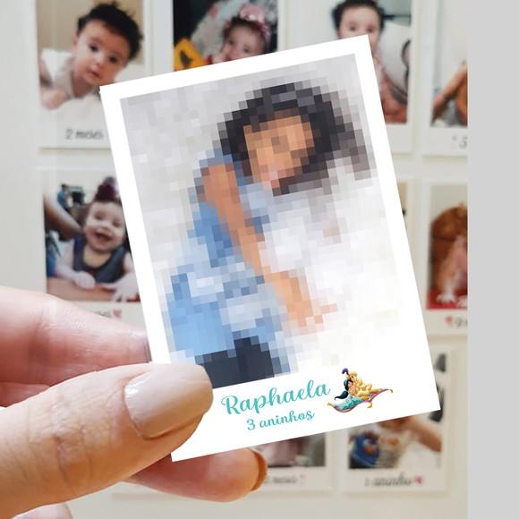 Polaroid Imã de Geladeira Aladdin
