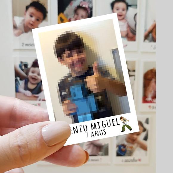 Polaroid Imã de Geladeira Ben 10