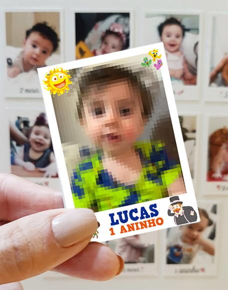 Polaroid Imã de Geladeira Bita