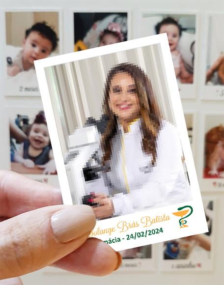 Polaroid Imã de Geladeira Formatura Farmácia