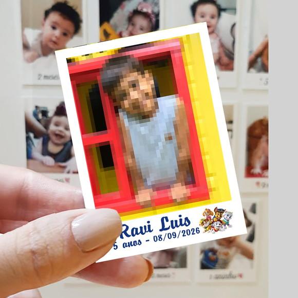 Polaroid Imã de Geladeira Patrulha Canina