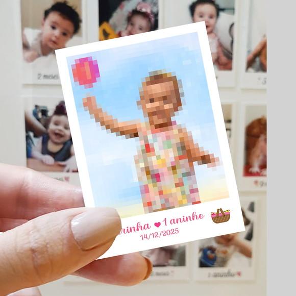 Polaroid Imã de Geladeira Pic-nic