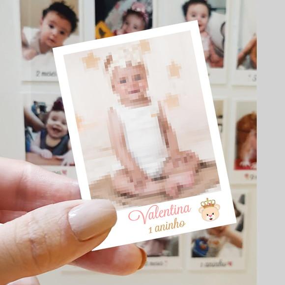 Polaroid Imã de Geladeira Princesa Ursa