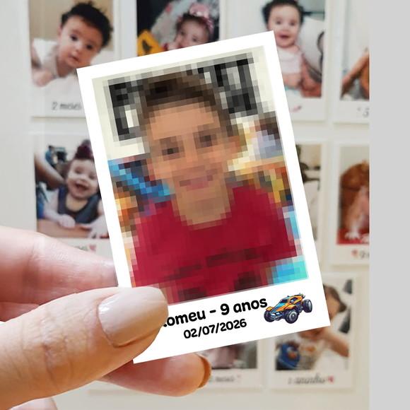 Polaroid Imã de Geladeira Rocket League