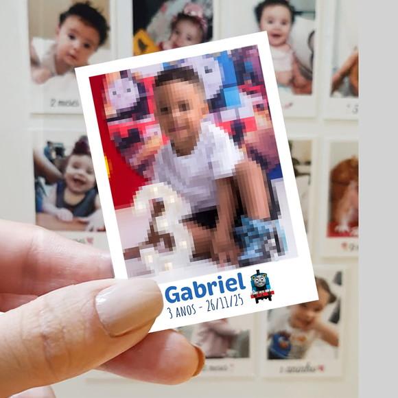 Polaroid Imã de Geladeira Thomas e Seus Amigos