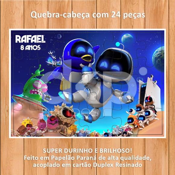 Quebra-cabeça 24 Peças com Caixinha Astrobot