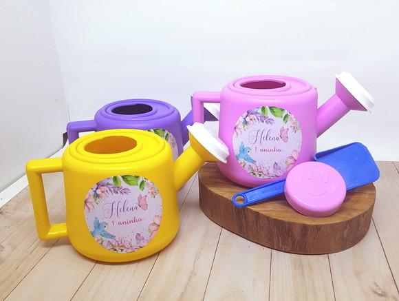Regador Personalizado Jardim Passarinho