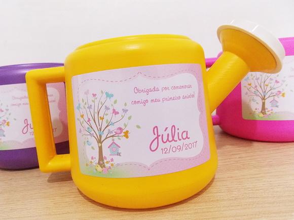 Regador Personalizado Jardim Passarinho