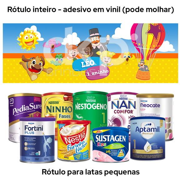 Rótulo para Lata de Leite 400g Bita