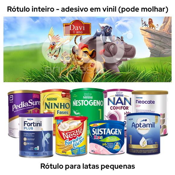 Rótulo para Lata de Leite a Guarda do Leão