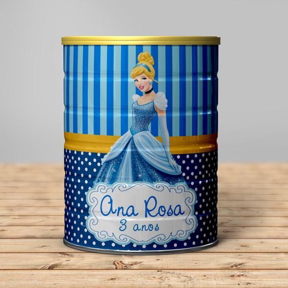 Rótulo para Lata de Leite Cinderela