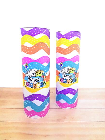 Super Kit Escolar e para Pintar na Tubolata Dia das Crianças