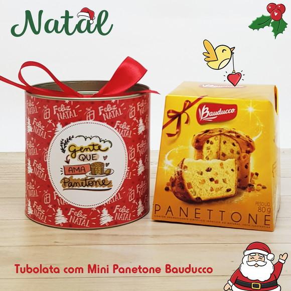 Tubolata com Mini Panetone Bauducco