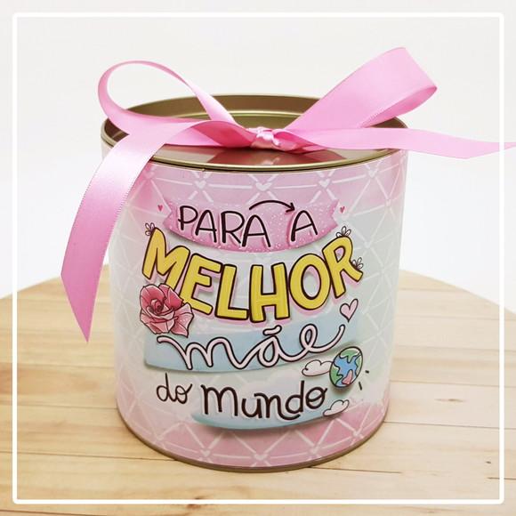 Tubolata Dia das Mães 13x13 - Para a Melhor Mãe do Mundo