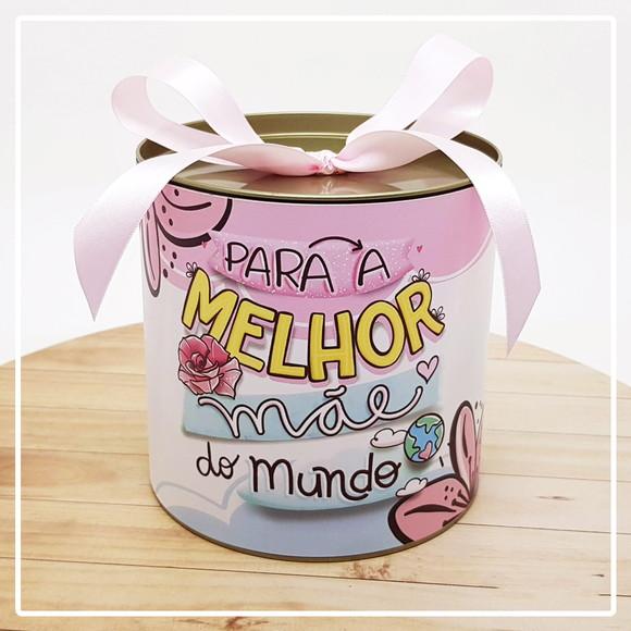 Tubolata Dia das Mães 13x13 - Para a Melhor Mãe do Mundo