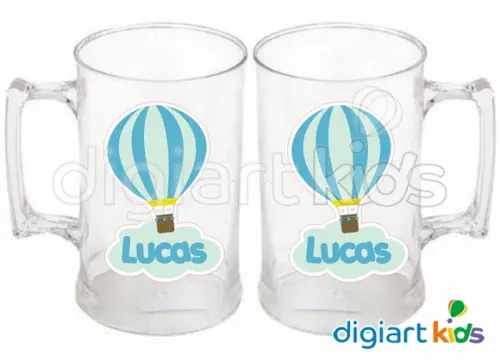 Adesivo para Caneca Balão