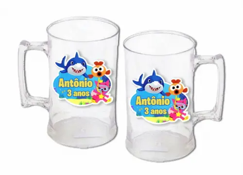 Adesivo para Caneca Baby Shark