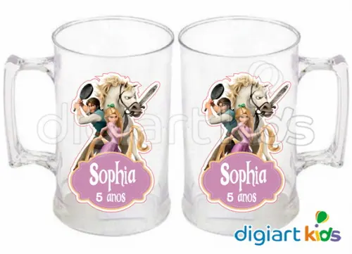 Adesivo para Caneca Enrolados