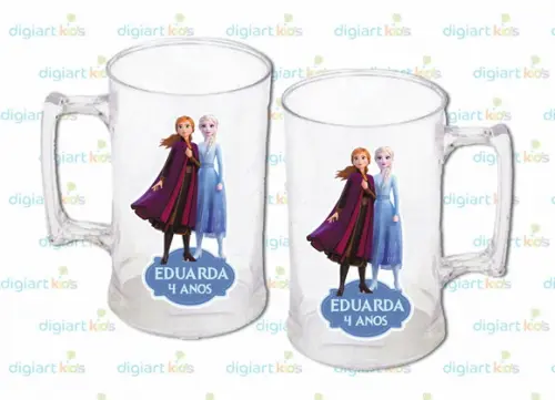 Adesivo para Caneca Frozen 2