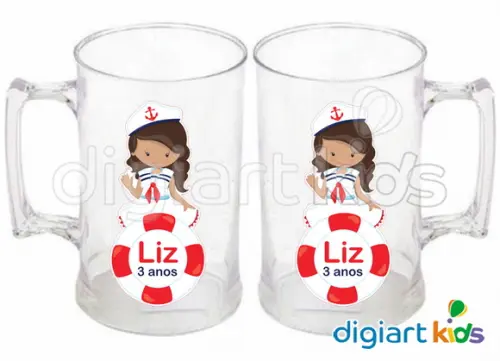 Adesivo para Caneca Marinheira Impermeável