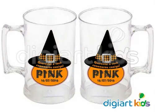 Adesivo para Caneca Halloween