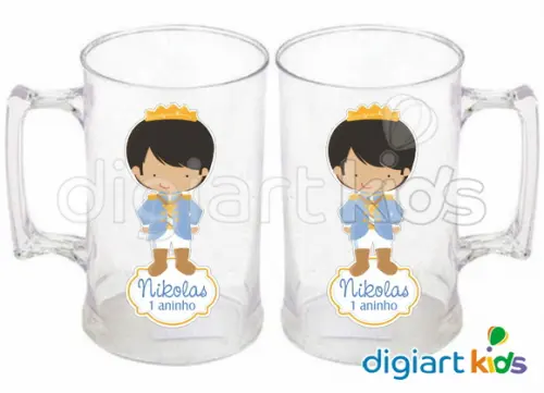Adesivo para Caneca Príncipe
