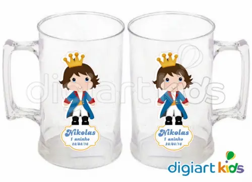 Adesivo para Caneca Pequeno Príncipe