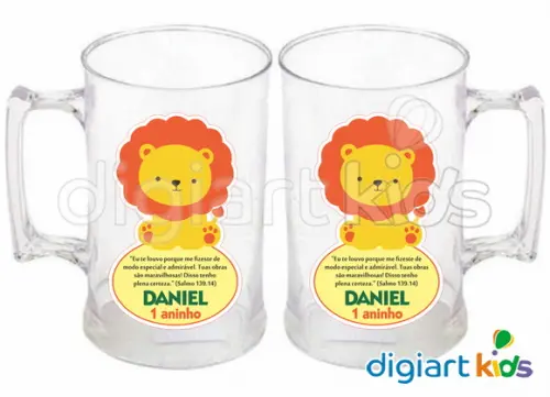 Adesivo Vinil para Caneca Floresta