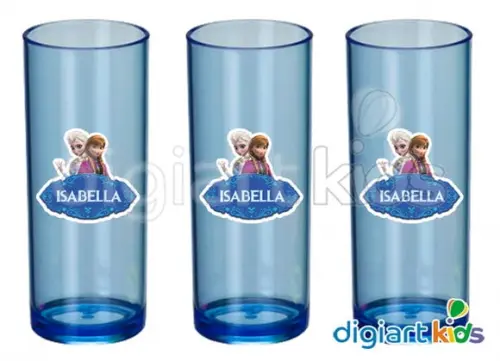 Adesivo Vinil para Copo Long Drink Frozen