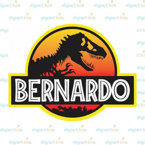 Arte Digital Placa Jurassic Park
