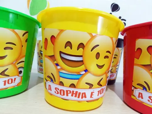 Baldinho de Pipoca Smiles Grande 2,8l Pipocão