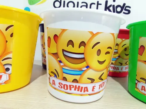 Baldinho de Pipoca Smiles Grande 2,8l Pipocão