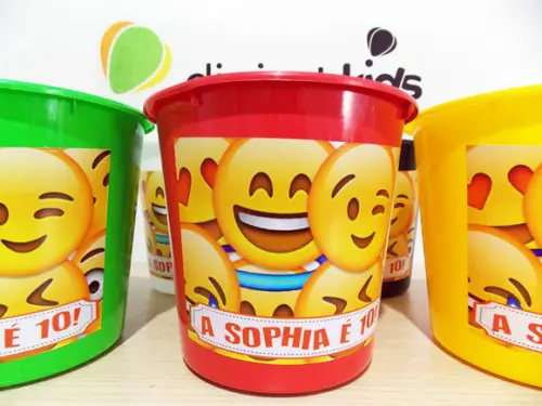 Baldinho de Pipoca Smiles Grande 2,8l Pipocão
