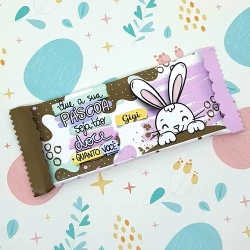 Barra de Chocolate Personalizada Páscoa Que Seja Doce Como