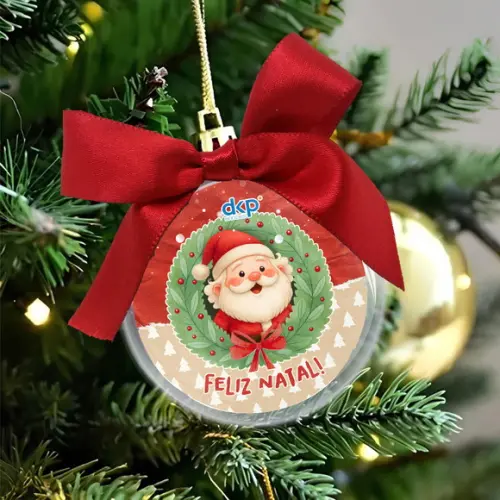 Bola de Natal para Empresas