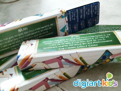 Caixa de Bis Personalizada Dia dos Professores